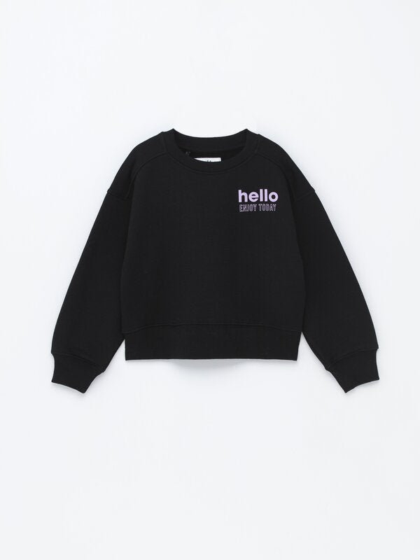LEFTIES Black Sweatshirt